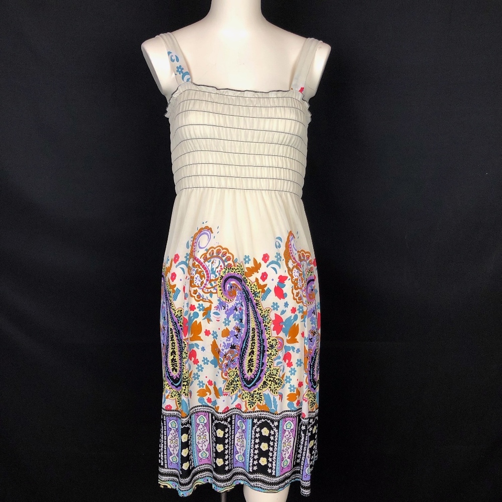 Eros Paisley Print Dress